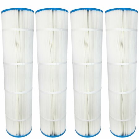 ZORO APPROVED SUPPLIER Jandy CL 340 Replacement Pool Filter 4 Pack Compatible Cartridge PJAN85/C-7459/FC-0800 WP.JAN0800-4P